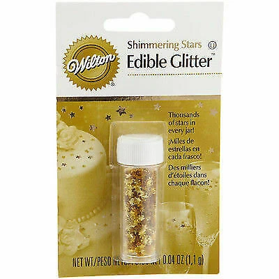 Wilton Star Cupcakes Edible Glitter & Sprinkles