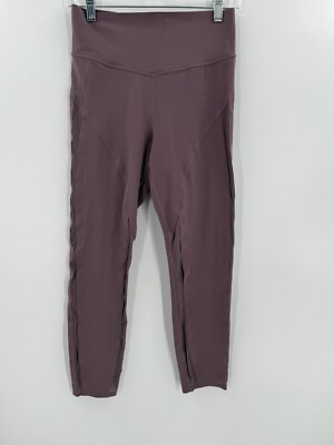 Athleta Formation 7/8 High Rise Active Tight Leggings Sugarplum Purple SMALL