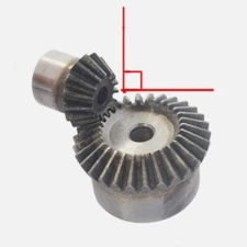 2 Mod Bevel Gear 1:2 90° Pairing Gear 15T & 30T to 20T & 40T Transmission Gear