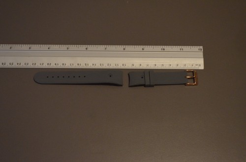Bracelet De Montre Acier Et Cuir 18 Mm - Universel Vintage N°224