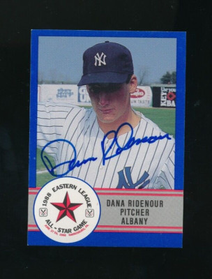 1988 ProCards Eastern League All-Star Game #E-4 Dana Ridenour signed auto