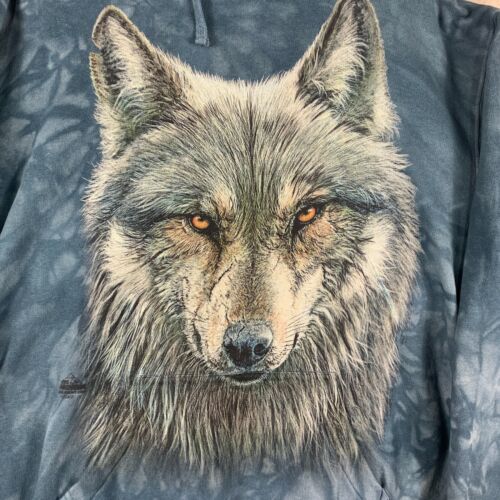 Wolf Wolves "DJ FEN" Face The Mountain Pullover Hoodie Sweatshirt Jacket S-2XL