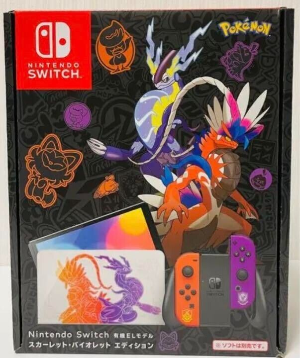 Mobile2Go. Nintendo Switch OLED Pokemon Scarlet & Violet