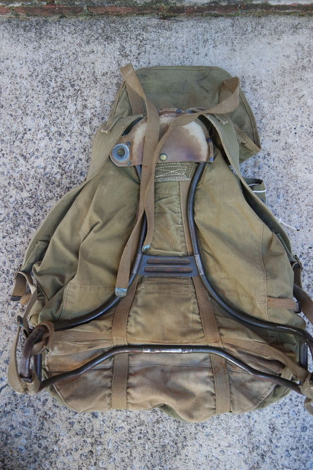 1943 WW2 WWII US army Mountain Division Rucksack backpack -metal Frame ...