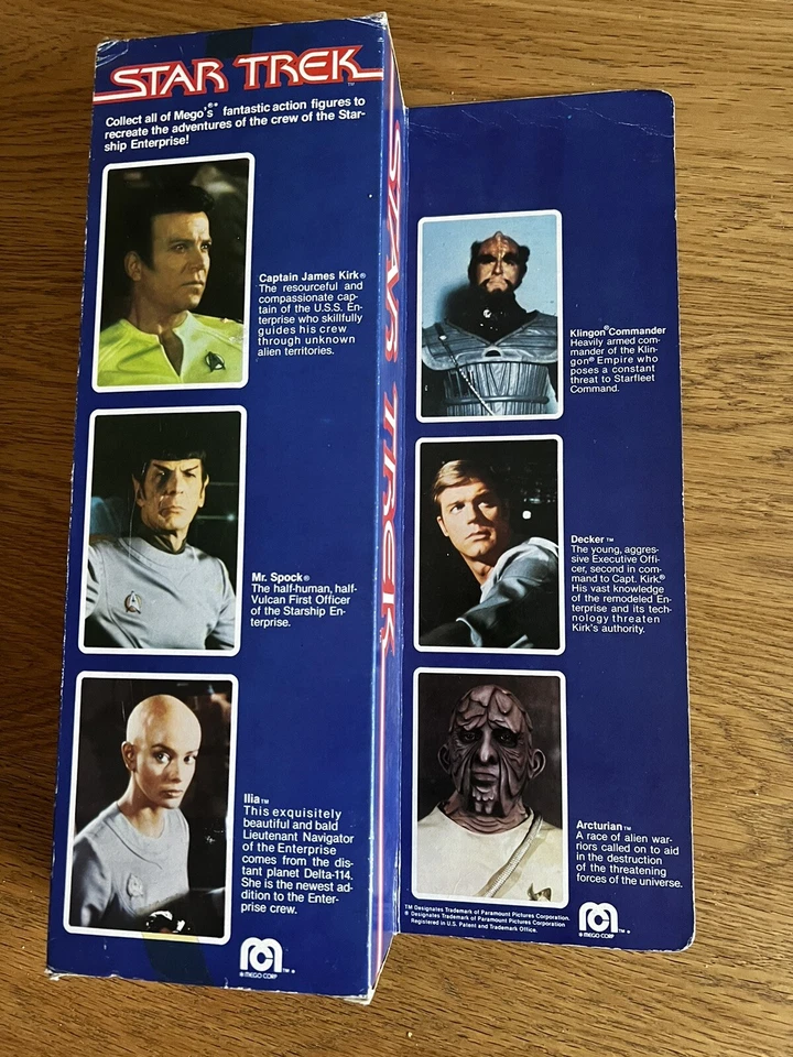 1979 "STAR TREK THE MOTION PICTURE" Orig MEGO 12 INCH "ILIA" Unused In BOX - image 2 of 4