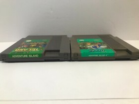 Adventure Island 1 + 2 lot bundle  - Nintendo NES  (RK)