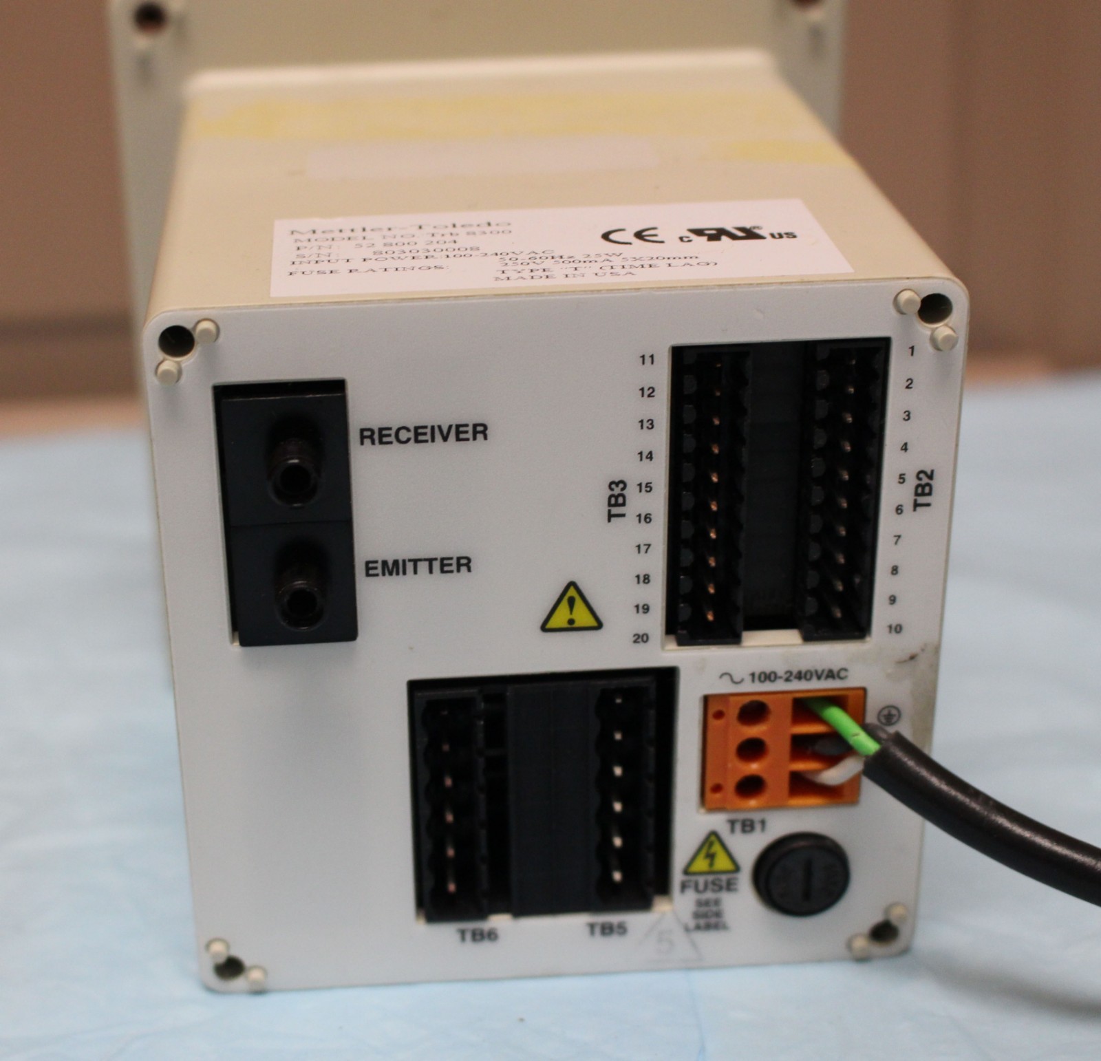 Mettler TOLEDO TRB8300 TRB 8300 Turbidity Sensor Transmitter 52.800.204 for sale online eBay