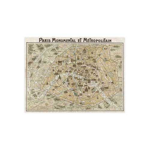 Tableau Décoratif Sur Toile – Reproduction Neukomm Fred Splendid Habana-1930, Style Vintage