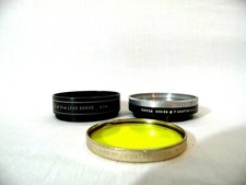 Tiffen Series 7 Adapter 47.5mm  7-A Lens Shade  Ednalite Duraklad Y2 K2 Med YL