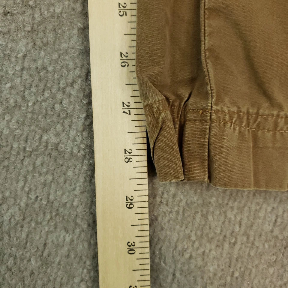 Billy Reid Pants Mens Size 30x28 Brown Chino Casual Straight Leg Flat Front - Image 3 of 4
