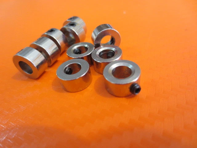10 Stück Stellringe Klemmringe 5 mm 5,2mm Stellring Radachse Sechskantschraube - Bild 2 von 3