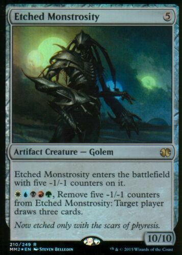 Etched Monstrosity FOIL | NM | Modern Masters 2015 | Magic MTG - Imagen 1 de 1