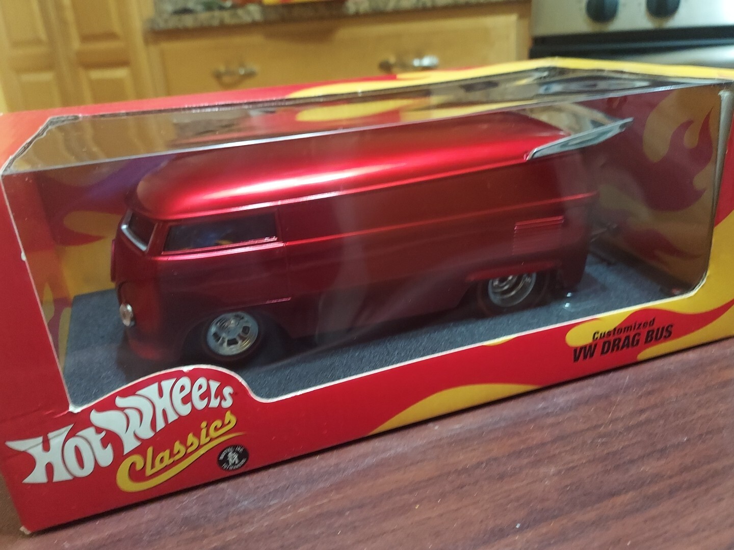 Hot Wheels Classics Limited Edition Customized VW Drag Bus Red