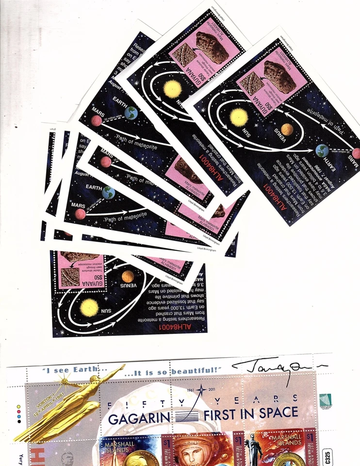 Space Stamps over 30 plus  different Apollo rocket Skylab   stamps (bb10 - Image 2 of 4
