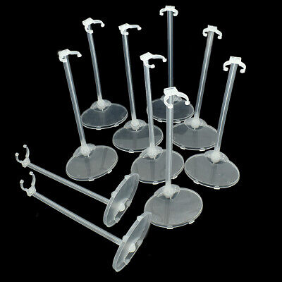 10Pieces Doll Stands Display Holder for 11.5 Inch Dolls Model Support CA