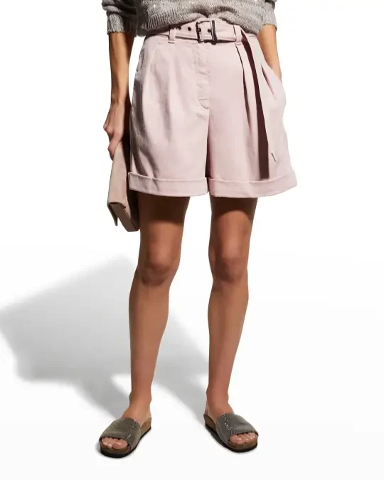 Brunello Cucinelli Denim & Bermuda Shorts w/ Tags Women's  Size: M | US8, IT44