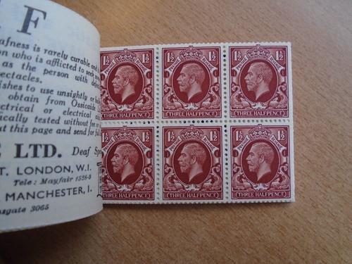 BB37 George V 1935 5/- Edition 15 Stitched Booklet. - Picture 4 of 10