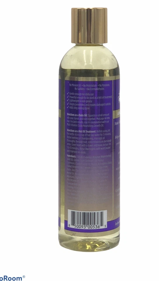 3 Pk The Mane Choice Ancient Egyptian Anti Breakage Repair Antidote Oil 8 oz HTF - Image 3 of 4