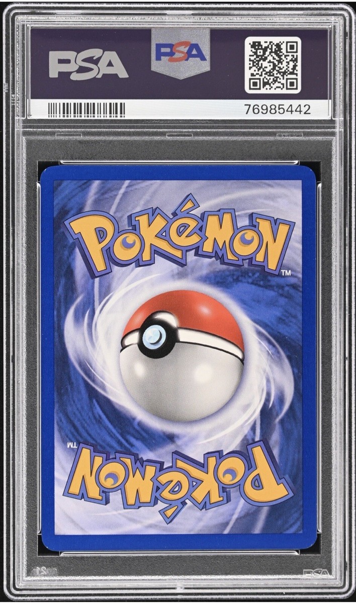 2005 Pokemon Gold Star Rayquaza EX Deoxys Ultra Rare Holo Card