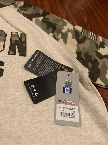 Colosseum Men’s Clemson Military Appreciation OHT Hoodie Sweatshirt Medium M - 第 7/12 張圖片