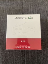 Eau De Toilette Spray Lacoste Red by Lacoste 4,2 oz/125 ml Nuevo En Caja SELLADO