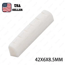 1x Guitar Nut Bone Slotted 42mm For Gibson Les Paul SG ES Epiphone or Similar