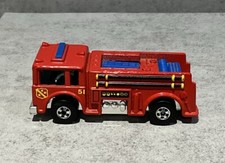 Hot Wheels Fire-Eater 51 Red Fire Engine Truck 1976