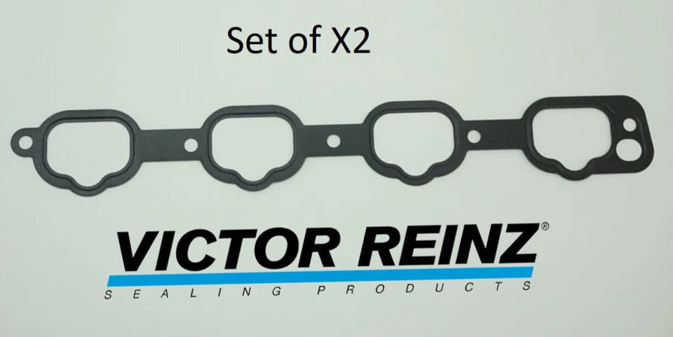 Set of 2 Intake Manifold Gasket (Left & Right) for Mercedes-Benz - VICTOR REINZ - Image 2 of 3