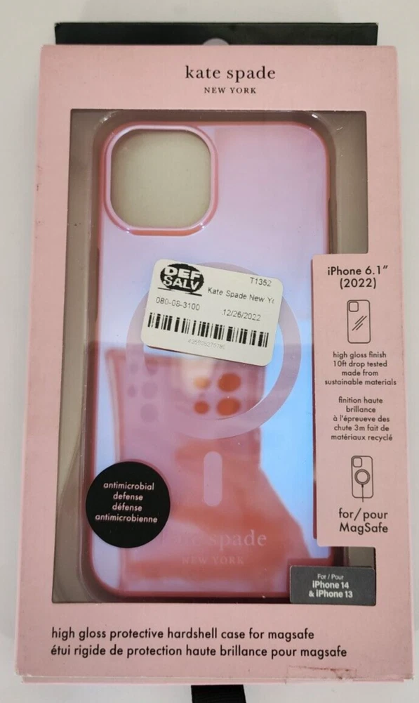 Kate Spade Silicone OtterBox iPhone 13 Case - Stylish Protection  