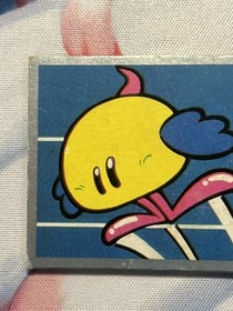 Chack'n Pop Menko Card Famicom 1985 Nintendo NES Taito Japanese Retro Vintage MP