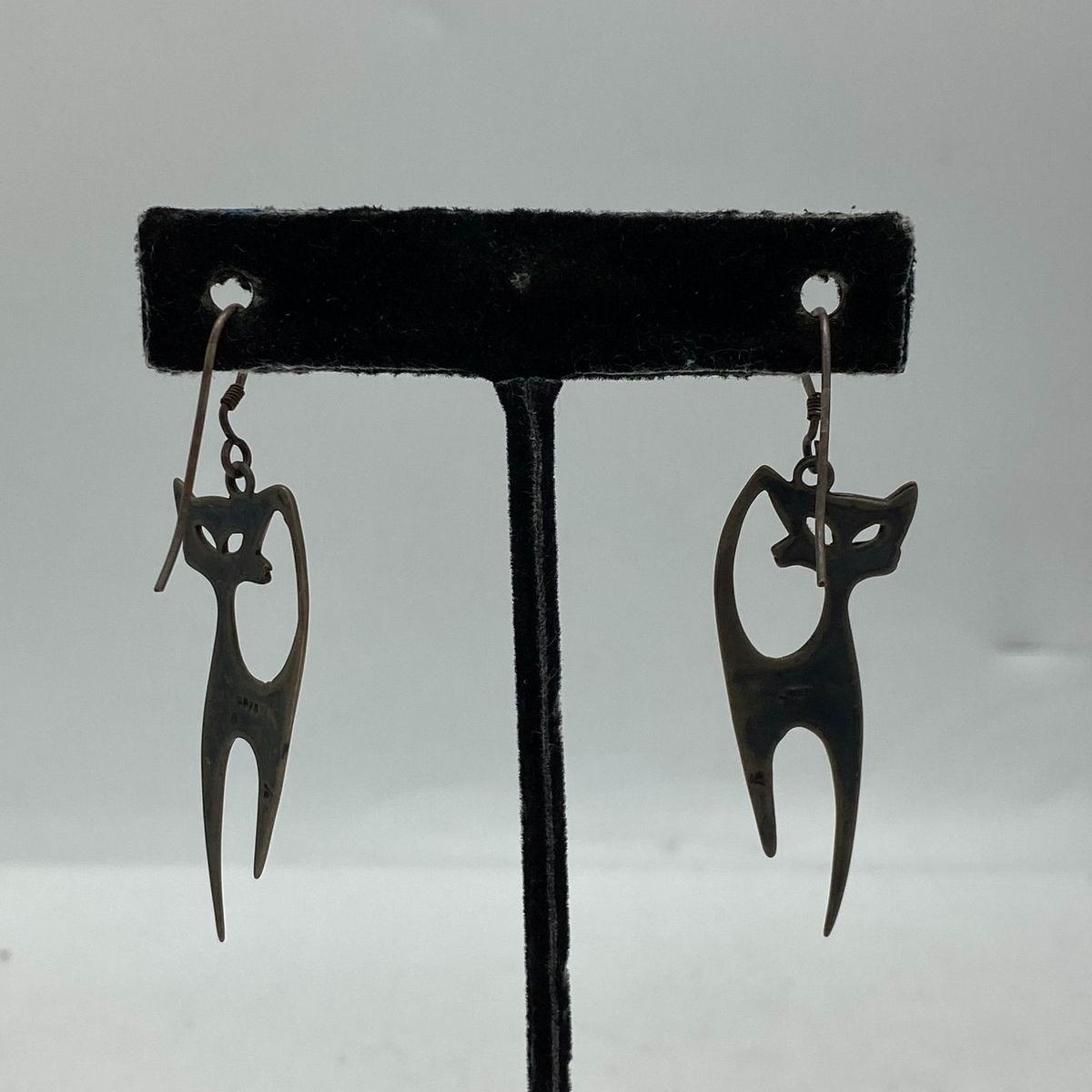 Sterling Silver Dangle Earring Bundle 2pcs 10.4g - image 7