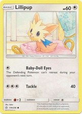 Lillipup - 174/236 - Common (Near Mint) Cosmic Eclipse - Colorless Pokémon