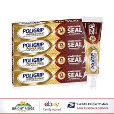 Denture Adhesive Cream Pack of Four, 2.2 oz E...