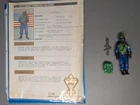 GI Joe Steel Brigade Gold Head 1992 mail-in with documentation and accessories!