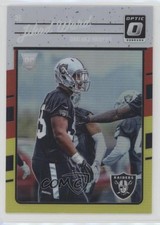 2016 Donruss Optic Rookies Red & Yellow Jihad Ward #121 g6p