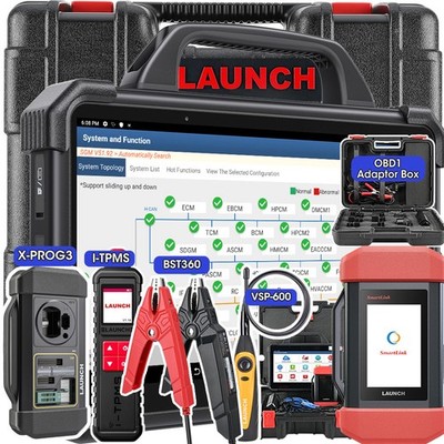 LAUNCH X431 PAD VII PAD 7 X-PROG 3 J2534 ECU Key Programmier iTPMS BST360 VSP600