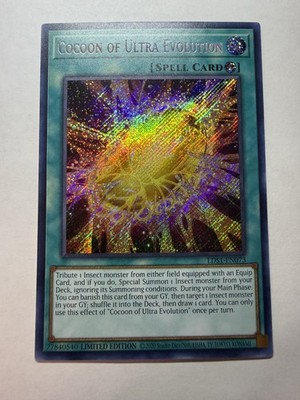 Yu-Gi-Oh! - Cocoon of Ultra Evolution - Secret - Limited - LDS1-EN073 - NM