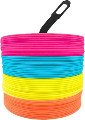 Flat Sports Training Cones Field Marker Set