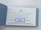 Authentic Breguet Watch Unwritten Guarantee Warranty Certificate Book 1