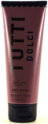 Bath & Body Works TUTTI DOLCI - PINK PEONY CREME Body Cream Lotion 8oz