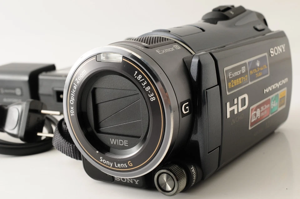 [MINT] Sony HDR-CX550V Handycam Camcorder Black "Night Shot OK" From JAPAN #112 - Image 2 of 4