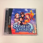 Skies Of Arcadia (Sega Dreamcast, 2000) CIB Complete In Box w/ Manual