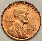 1946p  Choice Uncirculated BU Red RD - Lincoln Wheat Cent  B810