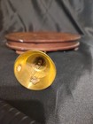 Vintage Brass etched hand bell made in India 5.5" — photo 3