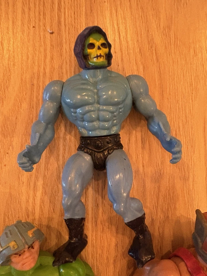 LOT VINTAGE LES MAITRES DE L UNIVERS MOTU 13 FIGURINES FRANCE MALAISIE HK MATTEL - Photo 2/4