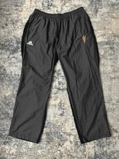 Arizona State Sun Devils Adidas  Sweatpants Men's 2XL ASU Ankle Zip Windbreaker
