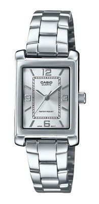 Casio Standard Silver Dial Quartz Dress LTP-1234DD-7A Women's Ladies Watch