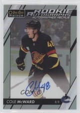 2023-24 O-Pee-Chee Platinum Rookie Auto Rainbow Cole McWard #R-CM Auto a2p