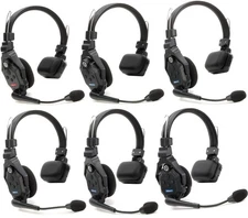 Hollyland Solidcom C1 Wireless Intercom System - 6 Headsets