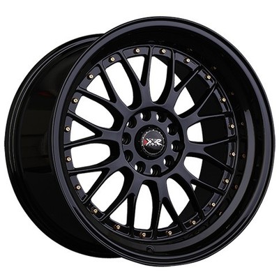 XXR 521 20x10.5 5x114.3/5x120 30 Black Gold Rivets Wheels(4) 73.1 20'' inch Rims